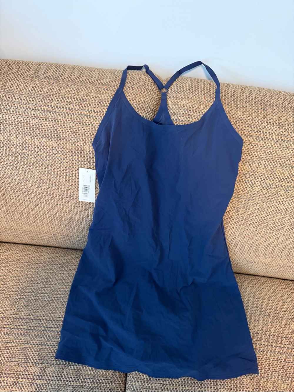 Outdoor Voices Navy Blue Women's One-Piece Bodysuit Dress